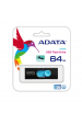 Obrázok pre ADATA UV220 USB paměť 64 GB USB Typ-A 2.0 Černá, Modrá
