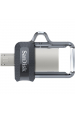 Obrázok pre SanDisk Ultra Dual m3.0 USB paměť 256 GB USB Type-A / Micro-USB 3.2 Gen 1 (3.1 Gen 1) Černá, Stříbrná, Průhledná