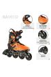 Obrázok pre INLINE BRUSLE NILS EXTREME NA14112 BLACK-ORANGE VEL.  43