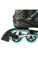 Obrázok pre INLINE BRUSLE NILS EXTREME NA14217 BLACK/MINT VEL. 40