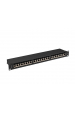 Obrázok pre Lanberg PPSA-1024-B patch panel 1U