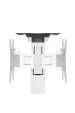 Obrázok pre Neomounts DS70-250WH1 Držák/stojan na monitor 88,9 cm (35") Stůl Bílá