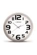 Obrázok pre Esperanza EHC013K Wall Clock - Zurich - Black Hodiny Oválný Černá, Bílá