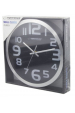 Obrázok pre Esperanza EHC013K Wall Clock - Zurich - Black Hodiny Oválný Černá, Bílá