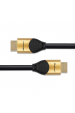 Obrázok pre Qoltec 50355 Kabel HDMI v2.1 Ultra vysokorychlostní 8K | 60Hz | 28AWG | ZLATO | 2 m