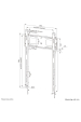 Obrázok pre Neomounts WL30-750BL18P Držák na TV 2,49 m (98") Černá