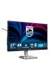 Obrázok pre Philips 6000 series 27B2U6903/00 počítačový monitor 68,6 cm (27") 3840 x 2160 px 4K Ultra HD LED Antracit