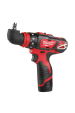 Obrázok pre Milwaukee M12 BDDXKIT-202C Černá, Červená 1,2 kg