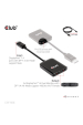 Obrázok pre CLUB 3D CSV-7200 videorozdělovač DisplayPort 2x DisplayPort