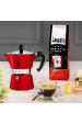 Obrázok pre Bialetti Moka Express Winter Wonderland 3TZ cafe 140 ml Červená, stříbrná