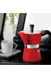 Obrázok pre Bialetti Moka Express Winter Wonderland 3TZ cafe 140 ml Červená, stříbrná