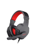 Obrázok pre DEFENDER HEADPHONES WITH MICROPHONE CUJO BLACK-RED