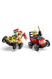 Obrázok pre LEGO CITY 60458 Pizza vs. hasičské auto