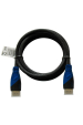 Obrázok pre Savio CL-49 HDMI kabel 5 m HDMI Typ A (standardní) Černá, Modrá