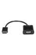 Obrázok pre Techly HDMI - VGA+3.5mm+Micro USB B M/F 0,15 m Černá