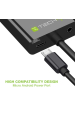 Obrázok pre Techly HDMI - VGA+3.5mm+Micro USB B M/F 0,15 m Černá