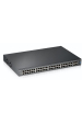 Zyxel XGS2210-52 Řízený L2 Gigabit Ethernet (10/100/1000) 1U Černá Obrázok pre Zyxel XGS2210-52 Řízený L2 Gigabit Ethernet (10/100/1000) 1U Černá