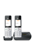 Obrázok pre Gigaset COMFORT 500A duo Analog/DECT telefon Identifikace volajícího Černá, Stříbrná