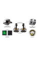 Obrázok pre Thrustmaster T.16000M FCS SPACE SIM DUO Černá, Oranžová USB Joystick Analogový/digitální PC