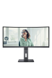 Obrázok pre AOC CU34P3CV počítačový monitor 86,4 cm (34") 3440 x 1440 px UltraWide Quad HD LED Černá