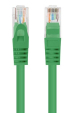 Obrázok pre PATCHCORD KAT.6 UTP 3M ZIELONY FLUKE PASSED LANBERG 10-PACK