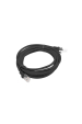 Obrázok pre PATCHCORD KAT.6 UTP 3M CZARNY FLUKE PASSED LANBERG 10-PACK