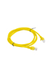 Obrázok pre PATCHCORD KAT.5E UTP 1.5M ŻÓŁTY FLUKE PASSED LANBERG 10-PACK