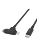 Obrázok pre HYPER HyperJuice USB kabel USB 2.0 1,5 m USB C USB C/Lightning Černá