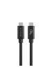 Obrázok pre HYPER HyperDrive Next USB kabel USB4 Gen 3x2 1,2 m USB C Černá