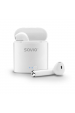 Obrázok pre SAVIO TWS-01 bezdrátová sluchátka Bluetooth, bílá