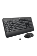 Obrázok pre Logitech 920-008685 klávesnice Obsahuje myš Univerzální USB QWERTY US Mezinárodní Černá, Bílá