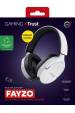 Obrázok pre Trust GXT 491W FAYZO Sluchátka s mikrofonem Kabelový a bezdrátový Přes hlavu Hraní USB typu C Bluetooth Černá, Bílá