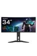 Obrázok pre GIGABYTE MO34WQC2 počítačový monitor 86,4 cm (34") 3440 x 1440 px Wide Quad HD OLED Černá