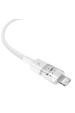 Obrázok pre Baseus Gem Rychlonabíjecí kabel USB na IP 2,4A 2 m Bílá