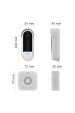 Obrázok pre omajin by Netatmo OVD-01-EU domovní gong Černá, Bílá