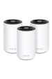 Obrázok pre TP-Link Deco XE75 Pro (3-pack) Tři pásma (2,4 GHz / 5 GHz / 6 GHz) Wi-Fi 6E (802.11ax) Bílá Vnitřní
