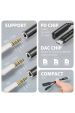 Obrázok pre Axagon ADA-HCPD audio kabel 0,1 m USB-C, 3.5 mm USB-C Černá