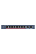 Obrázok pre Hikvision DS-3E0310HP-E síťový přepínač Nespravované Fast Ethernet (10/100) Podpora napájení po Ethernetu (PoE) Modrá
