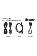 Obrázok pre iiyama LH7565UHSB-B1 sdělovací displej Stánkový design 189,2 cm (74.5") LED Wi-Fi 800 cd/m² 4K Ultra HD Černá Zabudovaný procesor Android 11 24/7