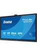 Obrázok pre iiyama TE8613A-B1AG sdělovací displej Interaktivní plochý panel 2,17 m (85.6") Wi-Fi 500 cd/m² 4K Ultra HD Černá Dotyková obrazovka Zabudovaný procesor Android 18/7