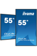 Obrázok pre iiyama LH5575UHS-B1AG sdělovací displej Plochá digitální tabule 138,7 cm (54.6") LCD Wi-Fi 500 cd/m² 4K Ultra HD Černá Zabudovaný procesor Android 11 24/7