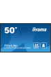 Obrázok pre iiyama LH5075UHS-B1AG sdělovací displej Plochá digitální tabule 125,7 cm (49.5") LCD Wi-Fi 500 cd/m² 4K Ultra HD Černá Zabudovaný procesor Android 11 24/7