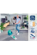 Leifheit 55092 mop Mikrovlákno 8000 ml Suché a mokré Modrá, Šedá Obrázok pre Leifheit 55092 mop Mikrovlákno 8000 ml Suché a mokré Modrá, Šedá