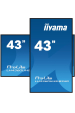 Obrázok pre iiyama LH4360UHS-B2AG sdělovací displej Digitální tabule 108 cm (42.5") LED Wi-Fi 500 cd/m² 4K Ultra HD Černá Zabudovaný procesor Android 11 24/7