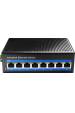 Obrázok pre Cudy 8-Port 10/100M Industrial PoE Switch Nespravované Gigabit Ethernet (10/100/1000) Podpora napájení po Ethernetu (PoE) Černá