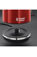 Obrázok pre Russell Hobbs 20412-70 elektrická konvice Černá, Červená, Nerezová ocel