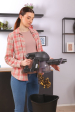 Obrázok pre Hoover HF1 HF103X 011 Tyčový vysavač Baterie Suchý Bezsáčkové 0,9 l 170 W Titanová