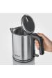 Obrázok pre Severin WK 3489 elektrická konvice 1 l 2400 W Černá, Stříbrná