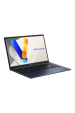 Obrázok pre ASUS Vivobook 15 X1504VA-BQ041W i3-1315U 15,6" FHD IPS 60Hz 250nits AG 8GB DDR4 SSD512 Intel Iris Xe Graphics WLAN+BT Cam720p 42WHrs Windows 11 Home Quiet Blue