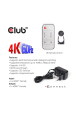 CLUB3D HDMI 2.0 UHD SwitchBox 4 Ports Obrázok pre CLUB3D HDMI 2.0 UHD SwitchBox 4 Ports